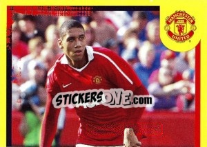 Sticker Chris Smalling (1 of 2) - Manchester United 2010-2011 n. 63 - Panini
