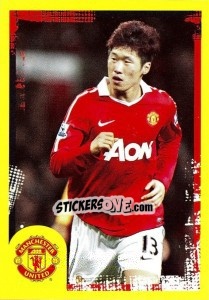 Sticker Ji-Sung Park - Manchester United 2010-2011 - Panini