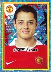 Sticker Javier Hernandez - Manchester United 2010-2011 n. 71 - Panini