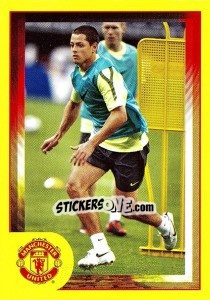 Sticker Javier Hernandez - Manchester United 2010-2011 n. 75 - Panini