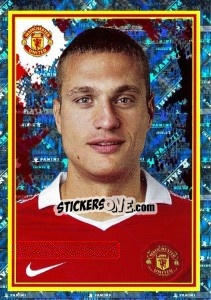 Sticker Nemanja Vidic - Manchester United 2010-2011 n. 76 - Panini