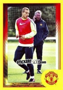 Sticker Nemanja Vidic - Manchester United 2010-2011 n. 80 - Panini