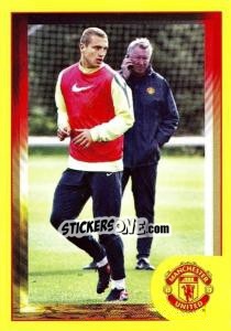 Sticker Nemanja Vidic - Manchester United 2010-2011 - Panini