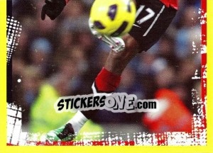 Sticker Nani (2 of 2) - Manchester United 2010-2011 n. 89 - Panini