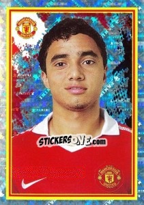 Sticker Rafael da Silva - Manchester United 2010-2011 n. 96 - Panini