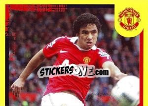 Sticker Rafael da Silva (1 of 2) - Manchester United 2010-2011 n. 98 - Panini
