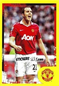 Sticker John O'Shea - Manchester United 2010-2011 n. 102 - Panini