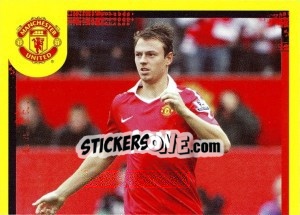 Sticker Jonny Evans (1 of 2) - Manchester United 2010-2011 - Panini