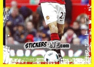 Sticker Jonny Evans (2 of 2) - Manchester United 2010-2011 n. 109 - Panini