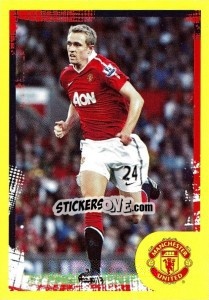 Sticker Darren Fletcher - Manchester United 2010-2011 n. 112 - Panini