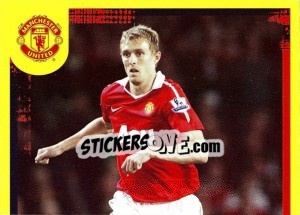Sticker Darren Fletcher (1 of 2) - Manchester United 2010-2011 - Panini