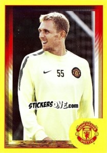 Sticker Darren Fletcher - Manchester United 2010-2011 n. 115 - Panini