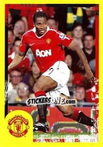 Sticker Antonio Valencia - Manchester United 2010-2011 n. 117 - Panini