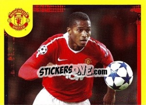 Sticker Antonio Valencia (1 of 2) - Manchester United 2010-2011 - Panini