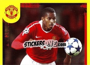 Sticker Antonio Valencia (1 of 2) - Manchester United 2010-2011 n. 118 - Panini