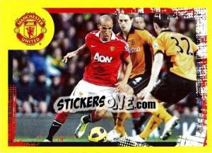Sticker Gabriel Obertan - Manchester United 2010-2011 n. 128 - Panini