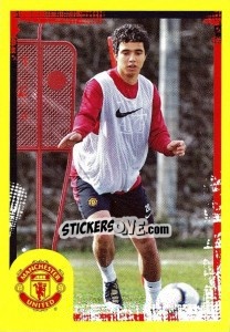 Sticker Fabio da Silva - Manchester United 2010-2011 n. 130 - Panini