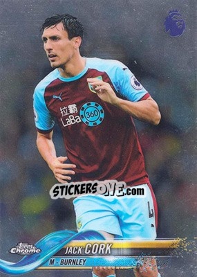 Sticker Jack Cork - Premier League Chrome 2018-2019 - Topps