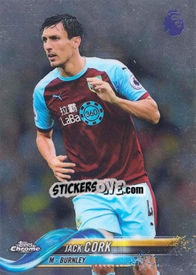 Cromo Jack Cork - Premier League Chrome 2018-2019 n. 6 - Topps