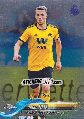 Sticker Diogo Jota - Premier League Chrome 2018-2019 n. 9 - Topps
