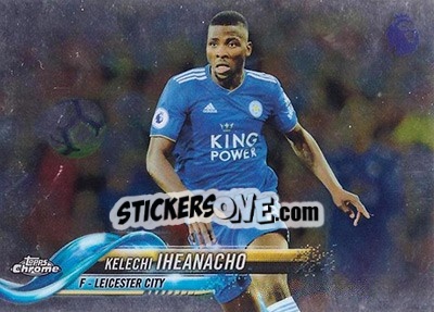Sticker Kelechi Iheanacho - Premier League Chrome 2018-2019 n. 13 - Topps
