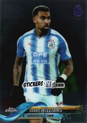 Sticker Danny Williams - Premier League Chrome 2018-2019 n. 15 - Topps