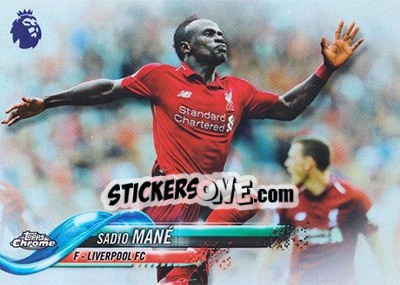 Sticker Sadio Mané - Premier League Chrome 2018-2019 n. 17 - Topps