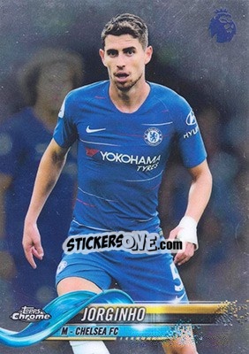 Sticker Jorginho - Premier League Chrome 2018-2019 n. 24 - Topps