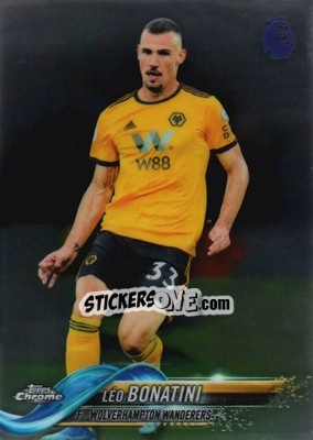Sticker Léo Bonatini - Premier League Chrome 2018-2019 n. 26 - Topps