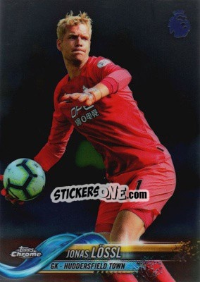 Sticker Jonas Lössl - Premier League Chrome 2018-2019 - Topps