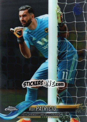 Sticker Rui Patricio - Premier League Chrome 2018-2019 n. 35 - Topps