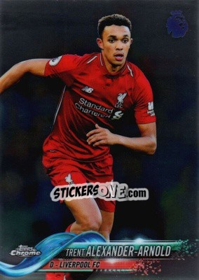 Sticker Trent Alexander-Arnold - Premier League Chrome 2018-2019 n. 37 - Topps