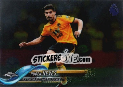 Sticker Ruben Neves - Premier League Chrome 2018-2019 n. 39 - Topps