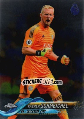 Sticker Kasper Schmeichel - Premier League Chrome 2018-2019 n. 42 - Topps