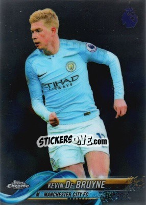 Sticker Kevin De Bruyne - Premier League Chrome 2018-2019 n. 50 - Topps