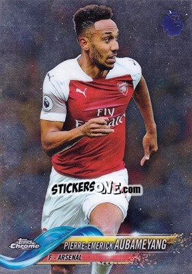 Sticker Pierre-Emerick Aubameyang - Premier League Chrome 2018-2019 n. 51 - Topps
