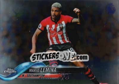 Sticker Mario Lemina - Premier League Chrome 2018-2019 n. 62 - Topps