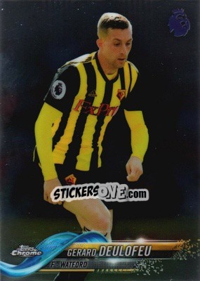 Sticker Gerard Deulofeu - Premier League Chrome 2018-2019 n. 68 - Topps
