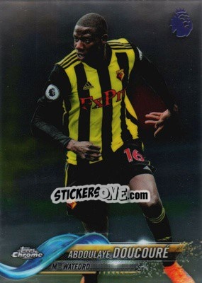 Sticker Abdoulaye Doucouré - Premier League Chrome 2018-2019 n. 70 - Topps