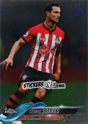 Sticker Cédric Soares - Premier League Chrome 2018-2019 n. 71 - Topps