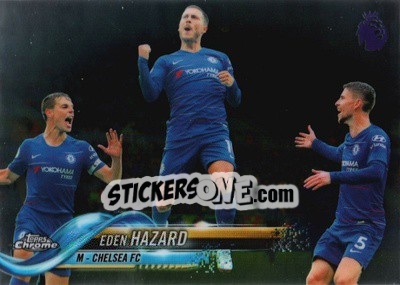 Sticker Eden Hazard - Premier League Chrome 2018-2019 - Topps