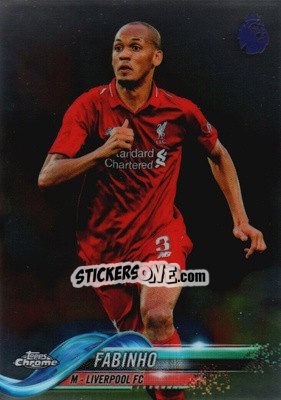 Sticker Fabinho - Premier League Chrome 2018-2019 n. 84 - Topps