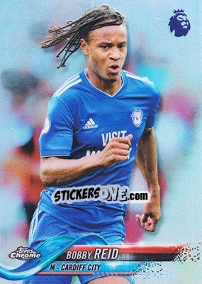 Sticker Bobby Reid - Premier League Chrome 2018-2019 n. 93 - Topps