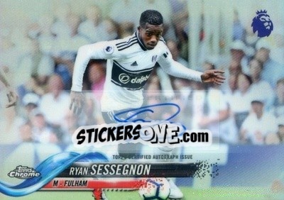 Sticker Ryan Sessegnon - Premier League Chrome 2018-2019 n. a2 - Topps
