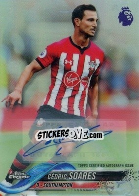 Figurina Cédric Soares - Premier League Chrome 2018-2019 - Topps