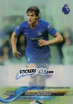Sticker Marcos Alonso - Premier League Chrome 2018-2019 n. a78 - Topps