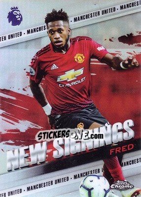 Sticker Fred - Premier League Chrome 2018-2019 n. NS-FR - Topps
