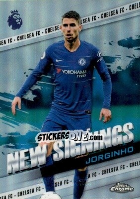 Sticker Jorginho - Premier League Chrome 2018-2019 n. NS-J - Topps