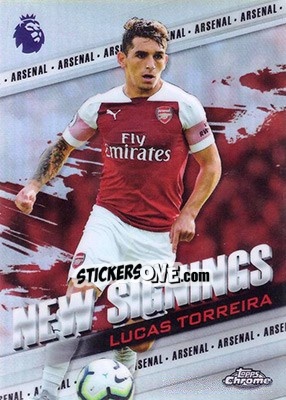 Sticker Lucas Torreira - Premier League Chrome 2018-2019 n. NS-LT - Topps