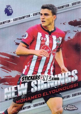 Figurina Mohamed Elyounoussi - Premier League Chrome 2018-2019 - Topps